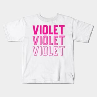 Violet Kids T-Shirt